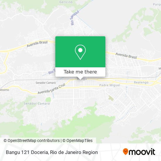 Bangu 121 Doceria map