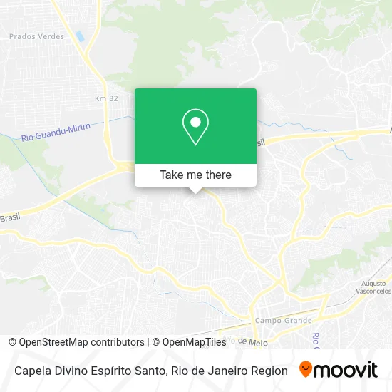 Capela Divino Espírito Santo map