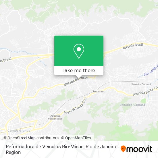 Reformadora de Veículos Rio-Minas map