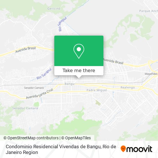 Condominio Residencial Vivendas de Bangu map