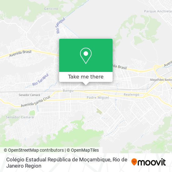 Colégio Estadual República de Moçambique map