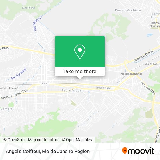 Angel's Coiffeur map
