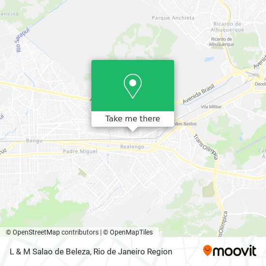 L & M Salao de Beleza map