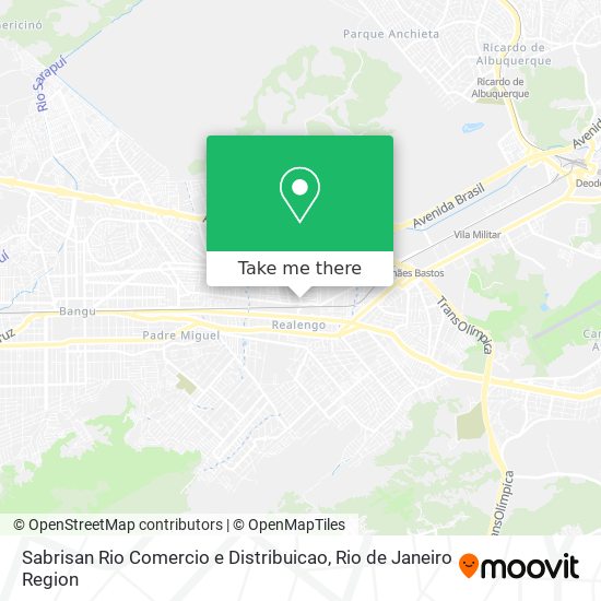 Sabrisan Rio Comercio e Distribuicao map