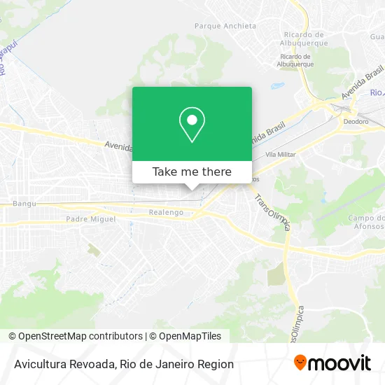 Avicultura Revoada map