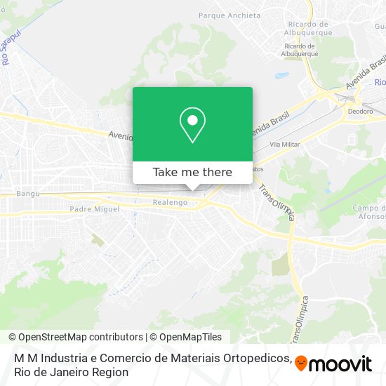 Mapa M M Industria e Comercio de Materiais Ortopedicos