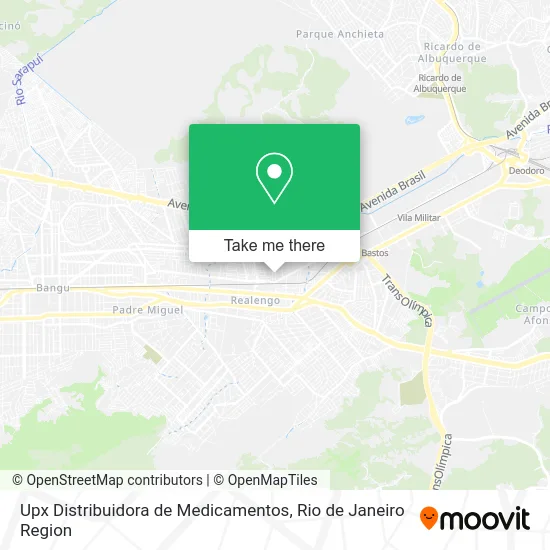 Upx Distribuidora de Medicamentos map