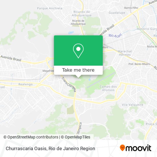 Churrascaria Oasis map