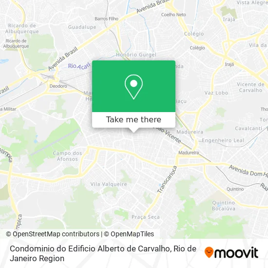 Condominio do Edificio Alberto de Carvalho map