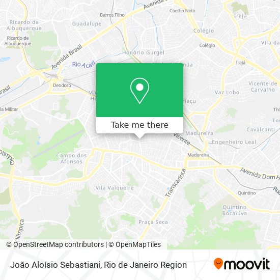 João Aloísio Sebastiani map