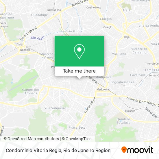 Mapa Condominio Vitoria Regia