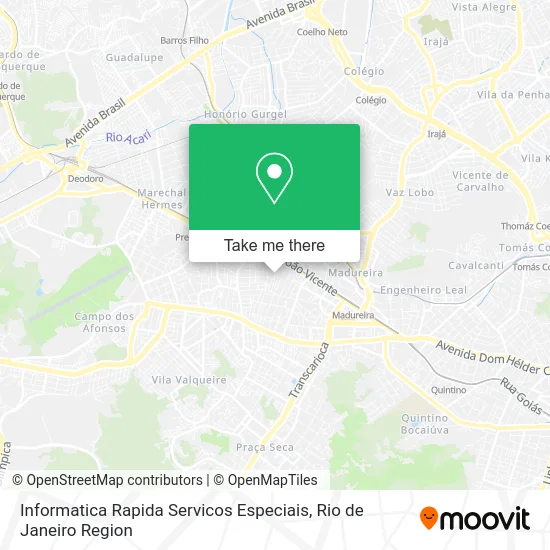 Informatica Rapida Servicos Especiais map