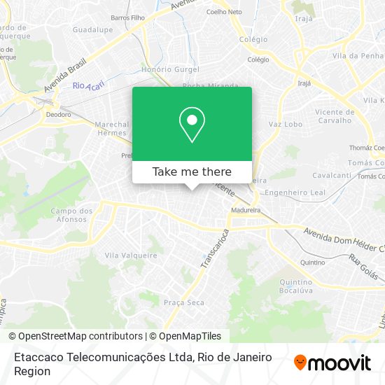 Etaccaco Telecomunicações Ltda map