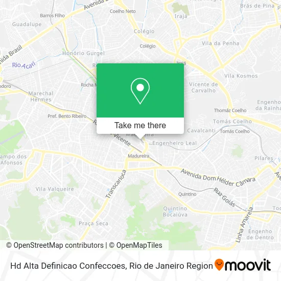 Hd Alta Definicao Confeccoes map