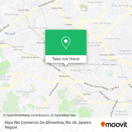Nipa Rio Comercio De Alimentos map