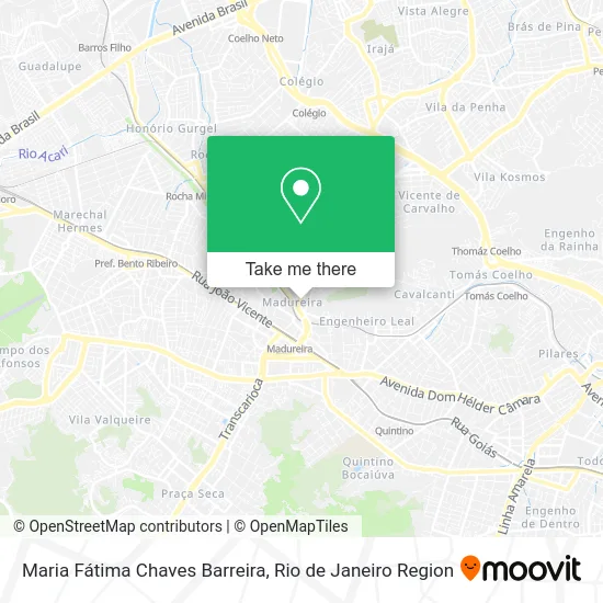 Maria Fátima Chaves Barreira map