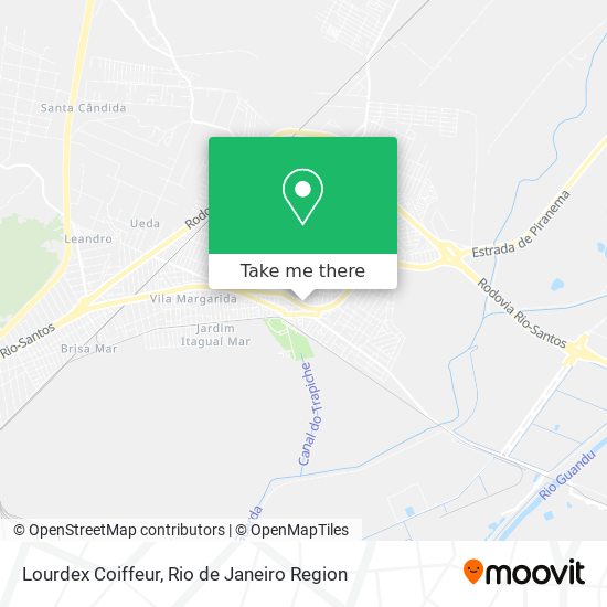 Lourdex Coiffeur map