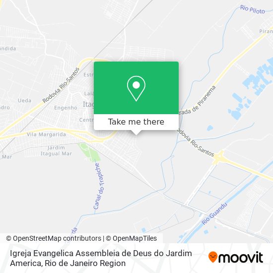 Igreja Evangelica Assembleia de Deus do Jardim America map