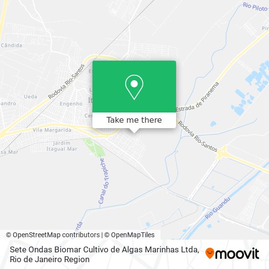Sete Ondas Biomar Cultivo de Algas Marinhas Ltda map