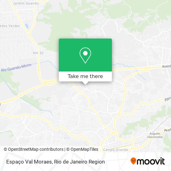 Espaço Val Moraes map