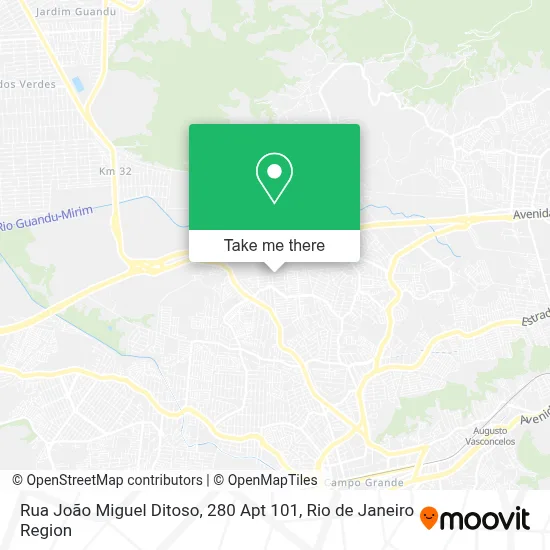 Rua João Miguel Ditoso, 280 Apt 101 map