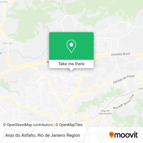 Anjo do Asfalto map