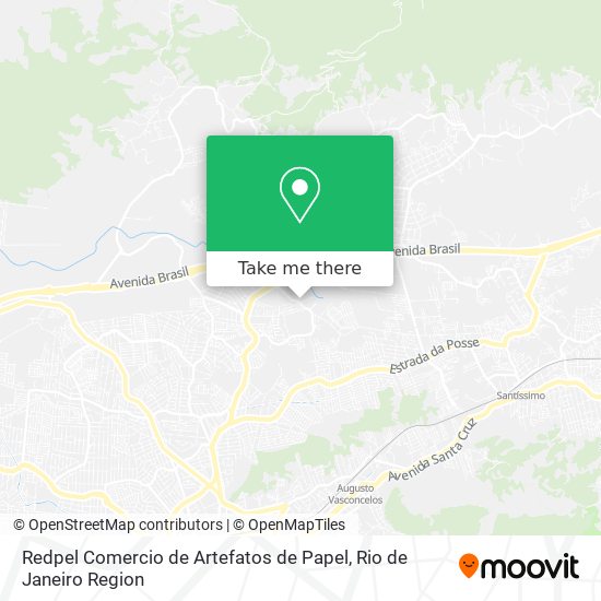 Redpel Comercio de Artefatos de Papel map