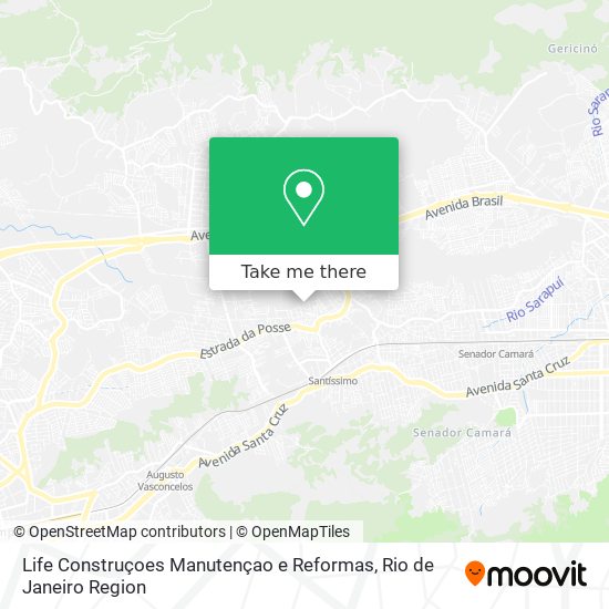 Mapa Life Construçoes Manutençao e Reformas