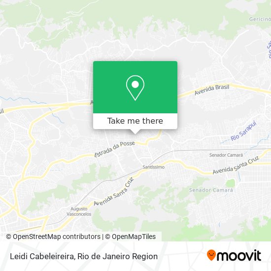 Mapa Leidi Cabeleireira