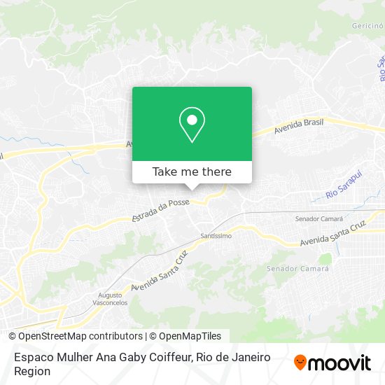 Mapa Espaco Mulher Ana Gaby Coiffeur