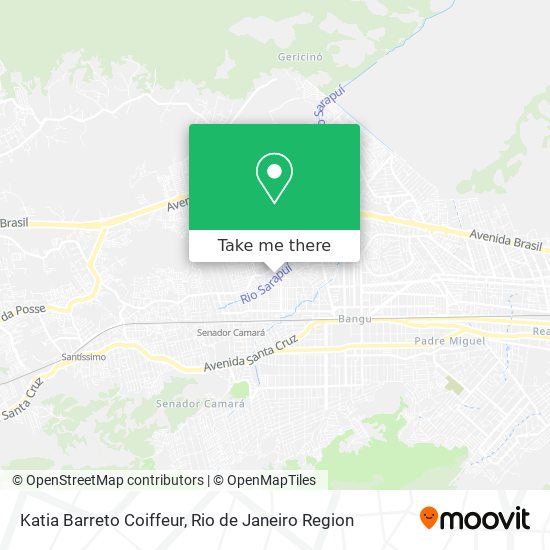 Katia Barreto Coiffeur map