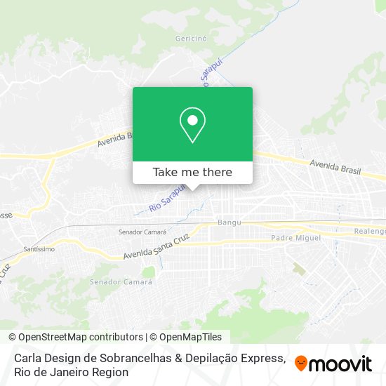 Carla Design de Sobrancelhas & Depilação Express map