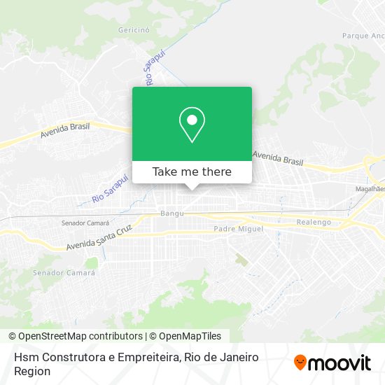 Hsm Construtora e Empreiteira map