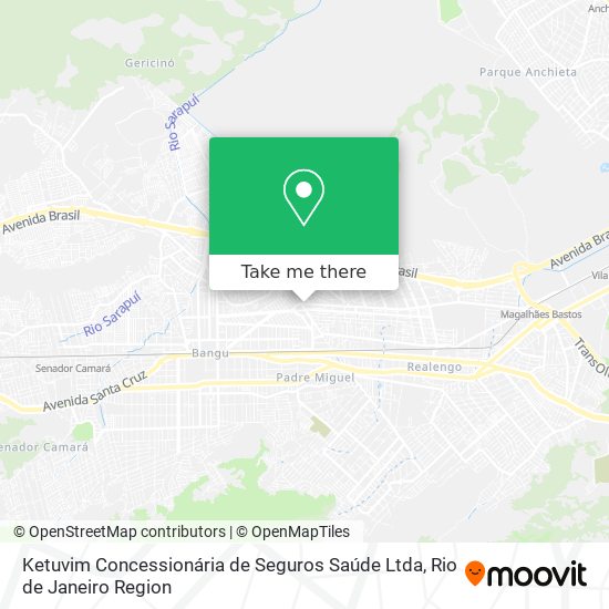 Mapa Ketuvim Concessionária de Seguros Saúde Ltda