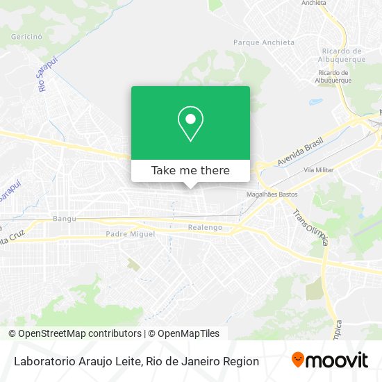 Laboratorio Araujo Leite map