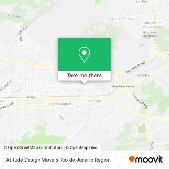 Atitude Design Moveis map