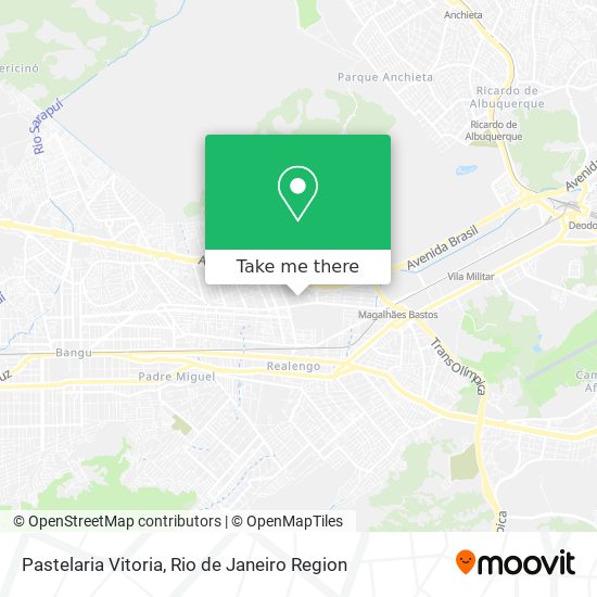 Mapa Pastelaria Vitoria