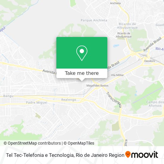 Tel Tec-Telefonia e Tecnologia map