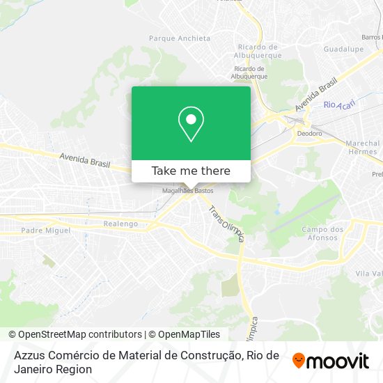 Azzus Comércio de Material de Construção map