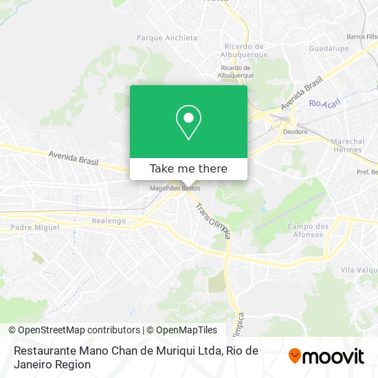 Restaurante Mano Chan de Muriqui Ltda map