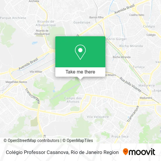 Colégio Professor Casanova map
