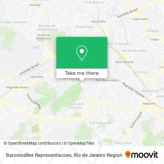 Baronisalles Representacoes map