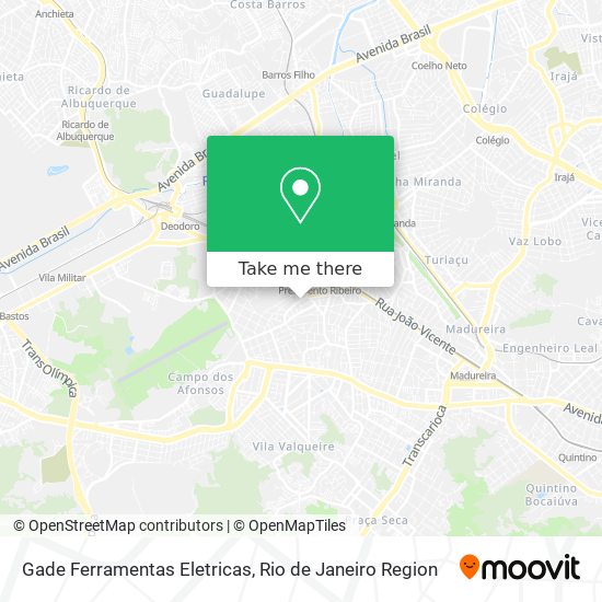 Gade Ferramentas Eletricas map