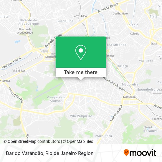 Bar do Varandão map