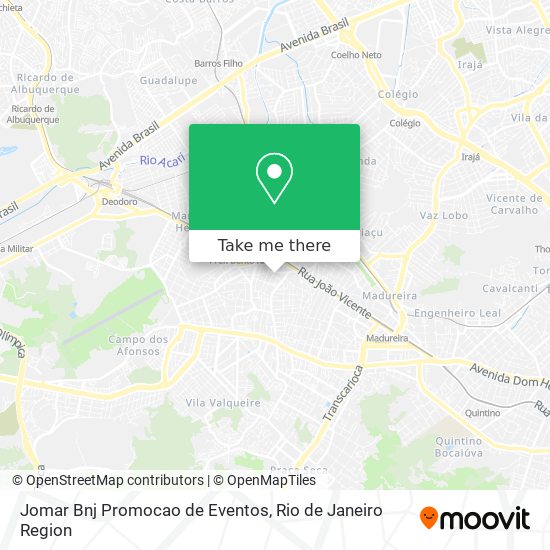 Jomar Bnj Promocao de Eventos map