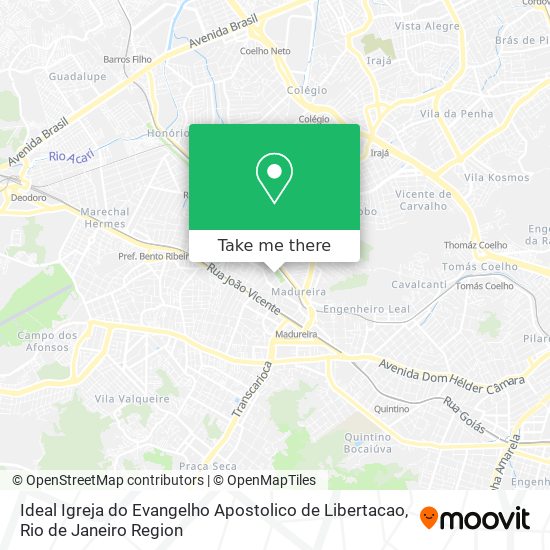 Mapa Ideal Igreja do Evangelho Apostolico de Libertacao