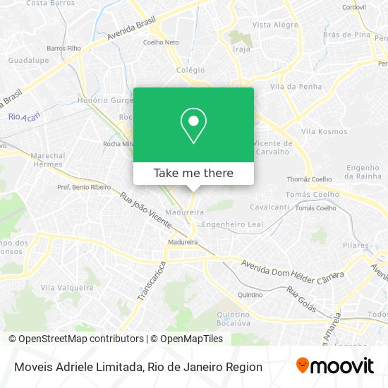 Mapa Moveis Adriele Limitada