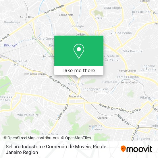 Sellaro Industria e Comercio de Moveis map