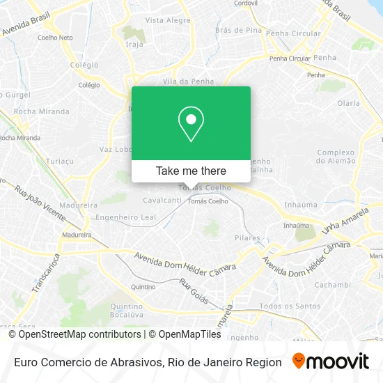 Euro Comercio de Abrasivos map