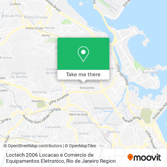 Loctech 2006 Locacao e Comercio de Equipamentos Eletronico map